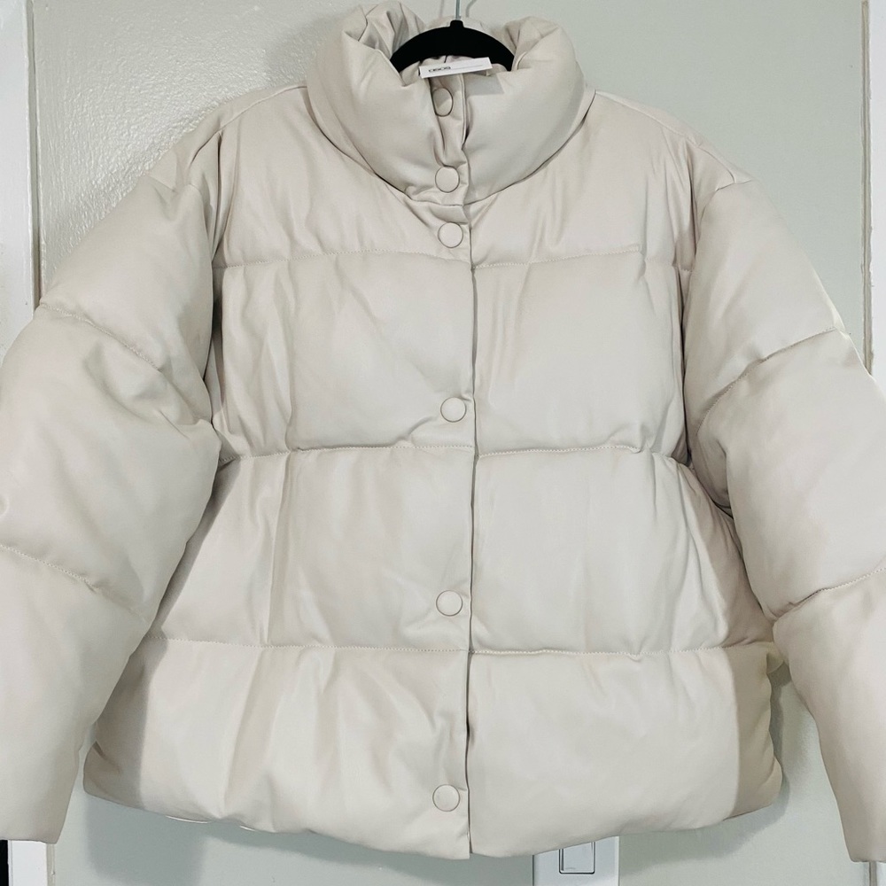ASOS Beige Puffer Jacket